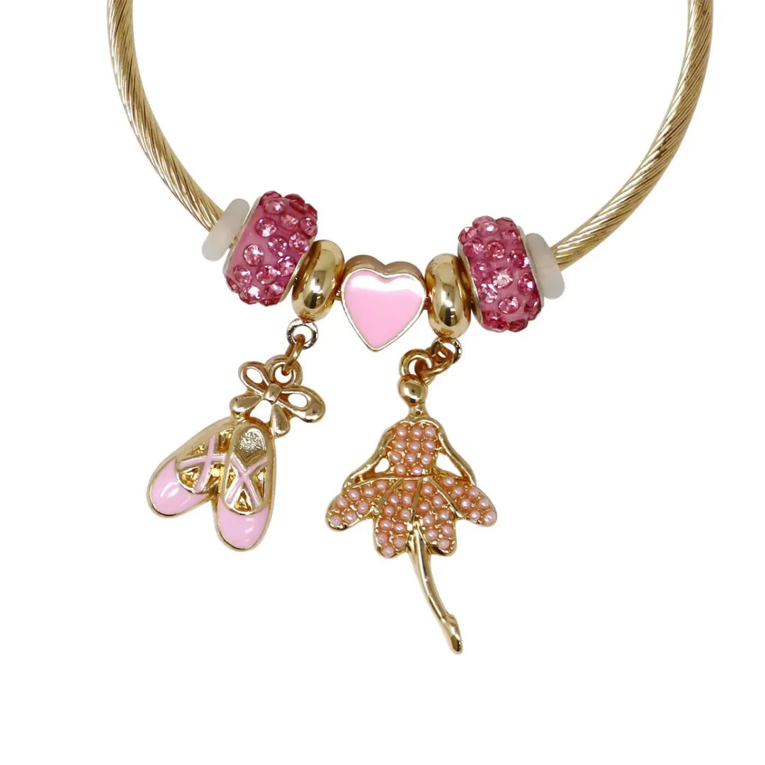 Ballerina Charm Bracelet