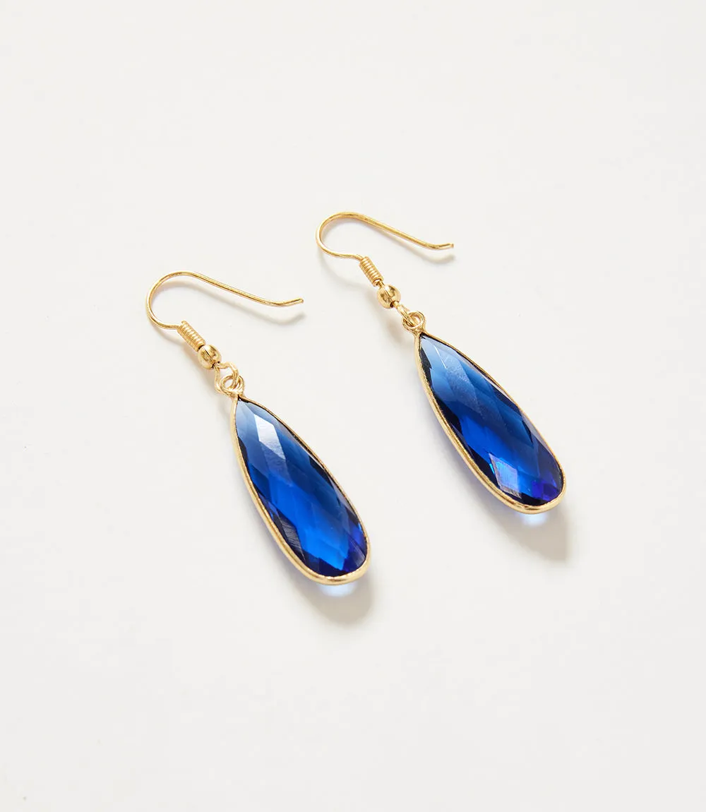 Blue Quartz Earrings