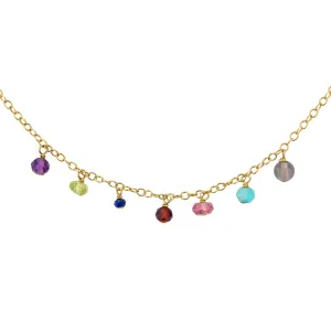 Confetti Gemstone Necklace