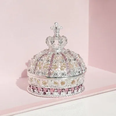 Crown Ring Jewelry Box Holder for Wedding Day