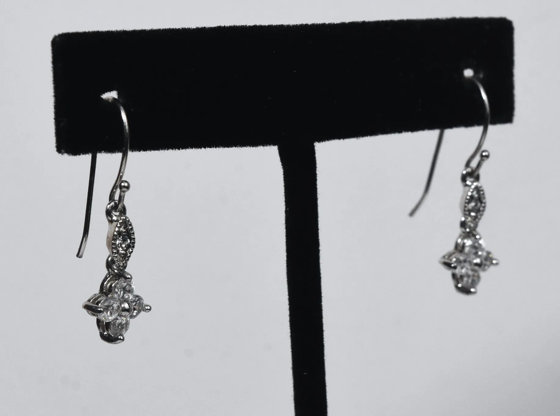 Cubic Zirconia Dangle Earrings