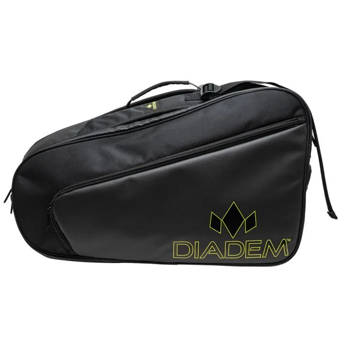 Diadem Tour V3 Pickleball Paddle Bag - Black Yellow