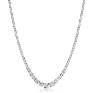 DIAMOND CLAW SETTING NECKLACE