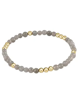 enewton: Worthy Pattern 3mm Bead Bracelet - Labradorite