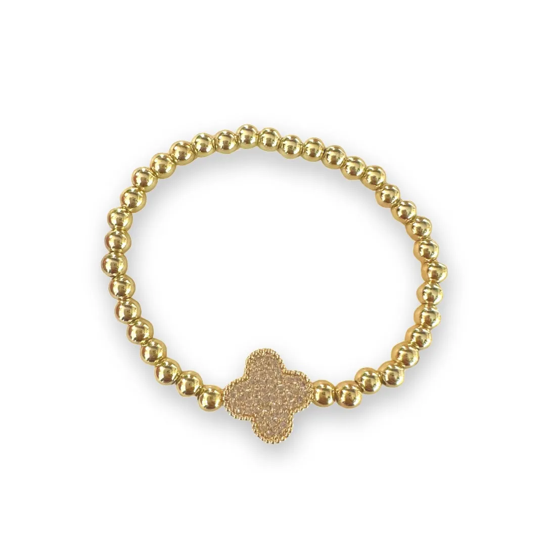 Flora Polly Ball Stretch Bracelet