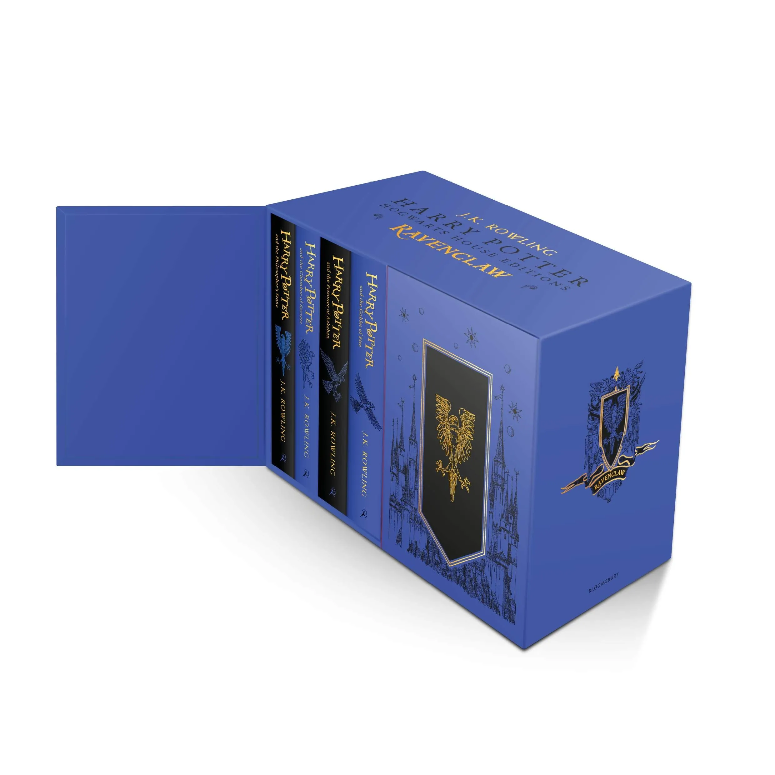 Harry Potter: Hogwarts House Editions - Ravenclaw 7 Books Box Set by J.K. Rowling - Ages 9  - Hardback