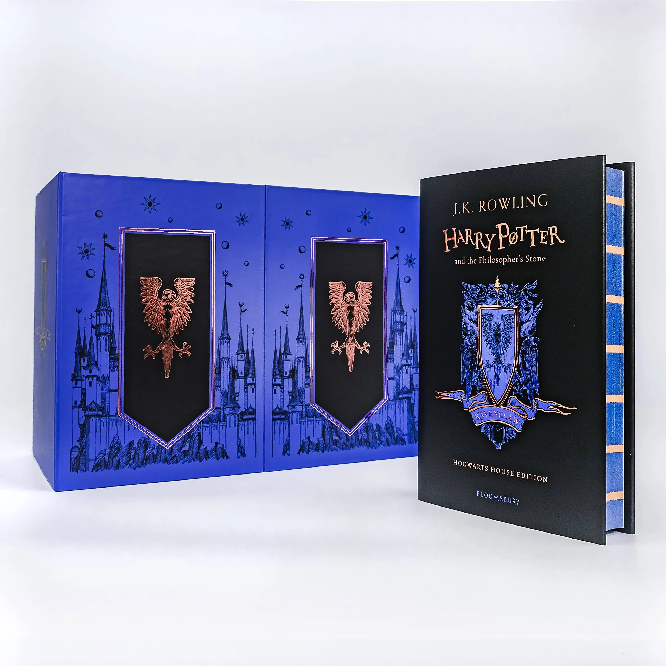 Harry Potter: Hogwarts House Editions - Ravenclaw 7 Books Box Set by J.K. Rowling - Ages 9  - Hardback