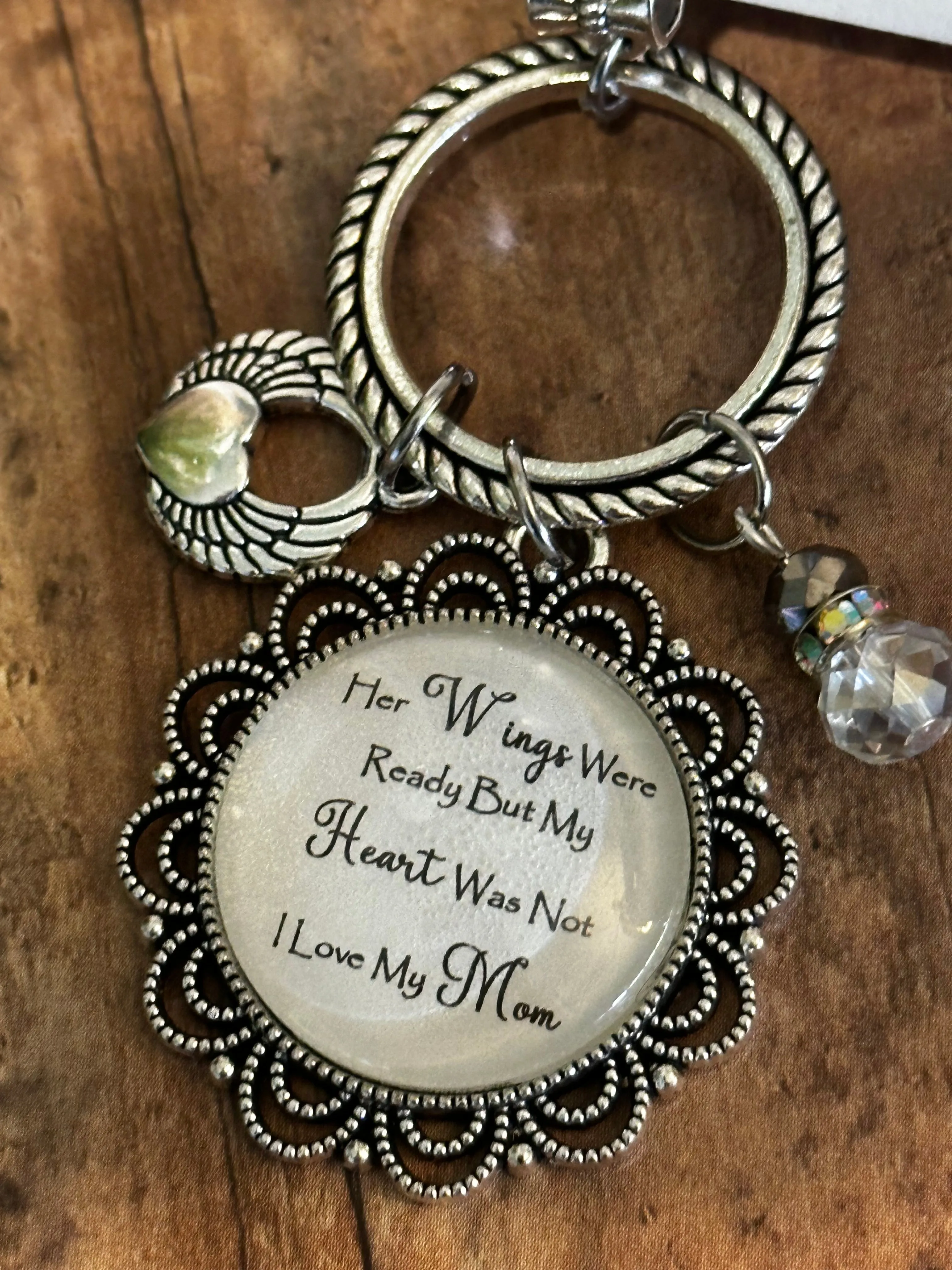 HER/HIS WINGS WERE READY Necklace (24")