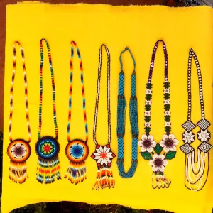 Huichol Beaded Necklaces - Sold Wholesale For Resale