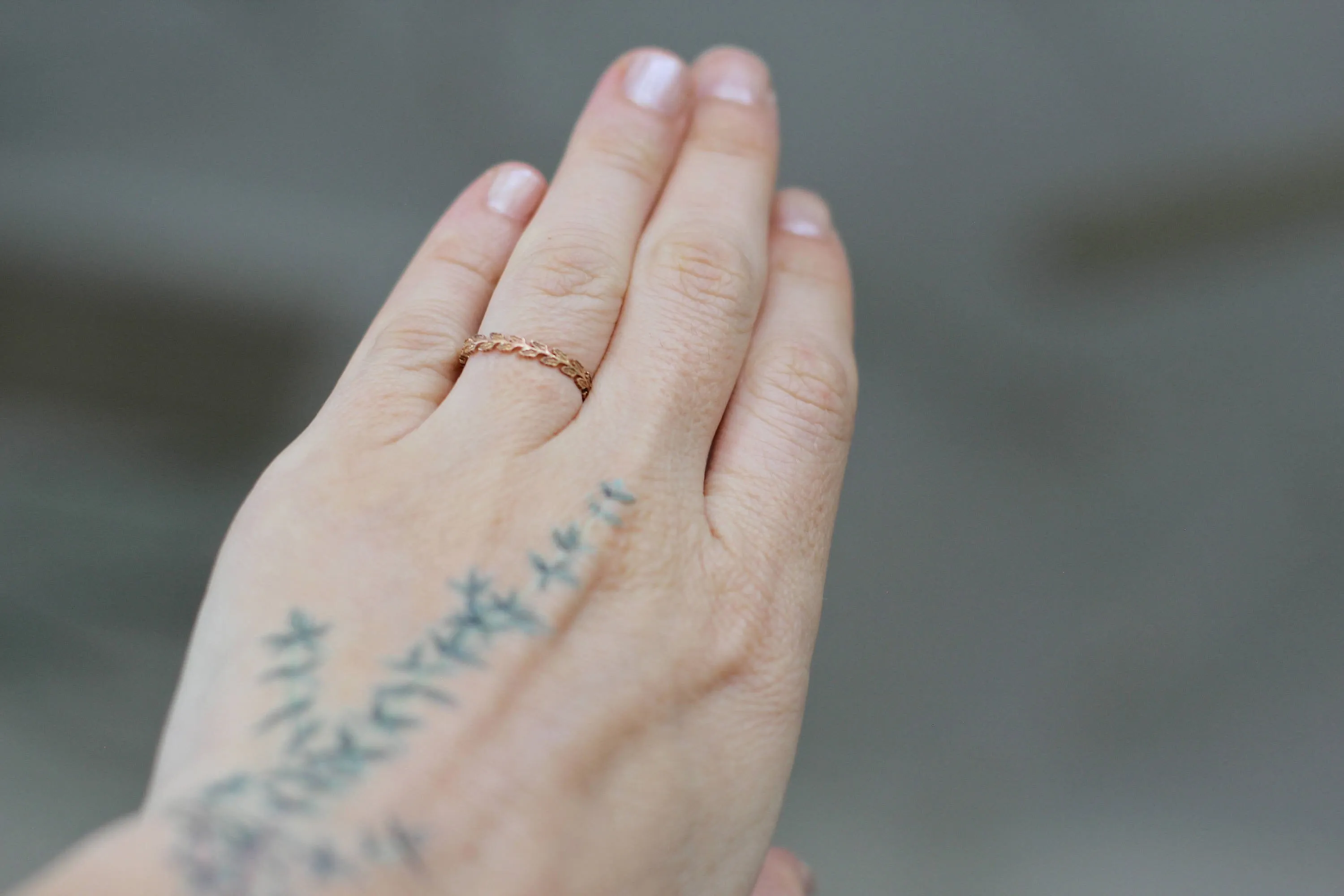 Laurel Leaves Ring