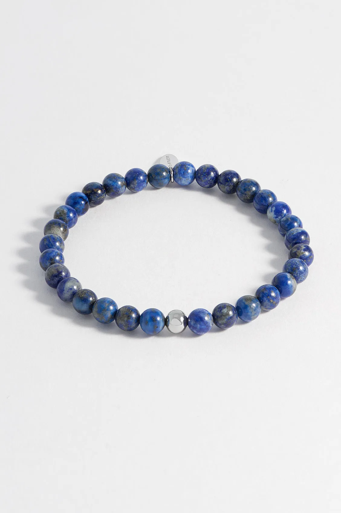 Mens Gemstone Beaded Bracelet