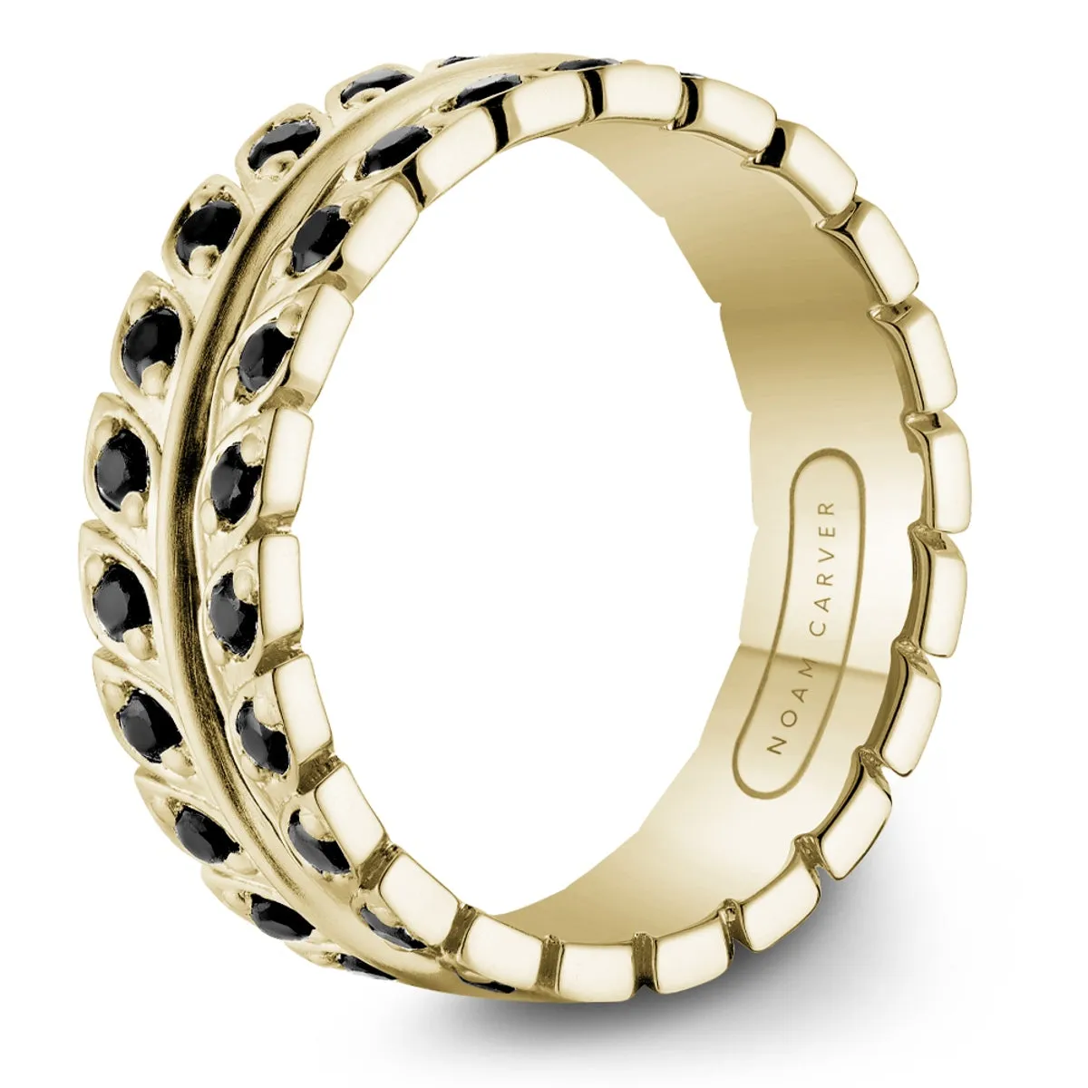 Noam Carver Anniversary/Eternity Diamond Wedding Ring in 14K Yellow Gold (1.23ctw)