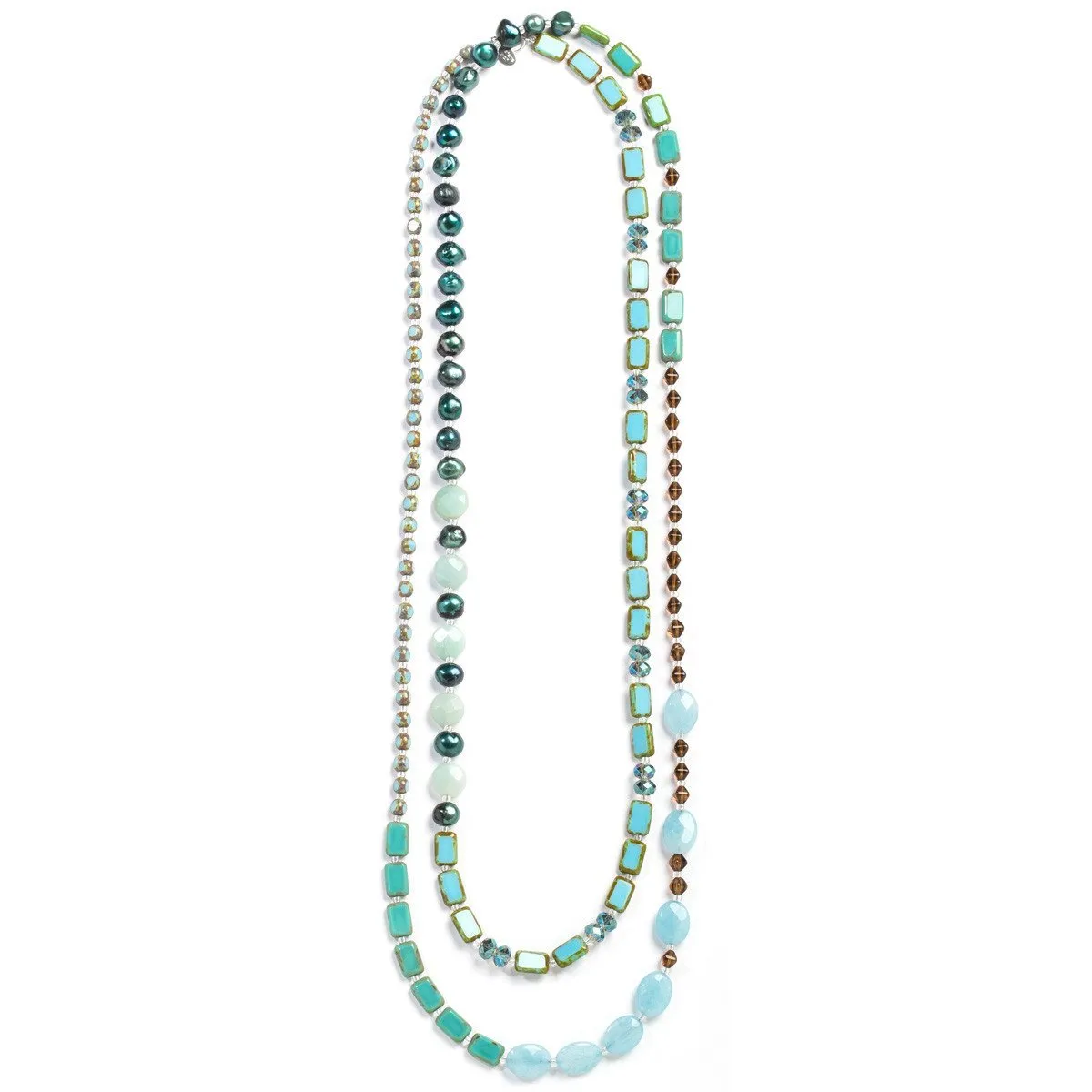 Ocean Medley Necklace, 60"