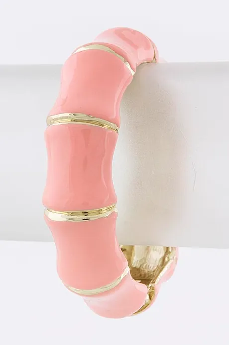 Pink Cuff Bracelet