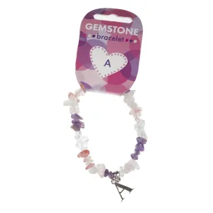 PINK GEMSTONE BRACELET A