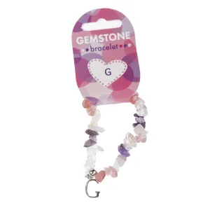 PINK GEMSTONE BRACELET G