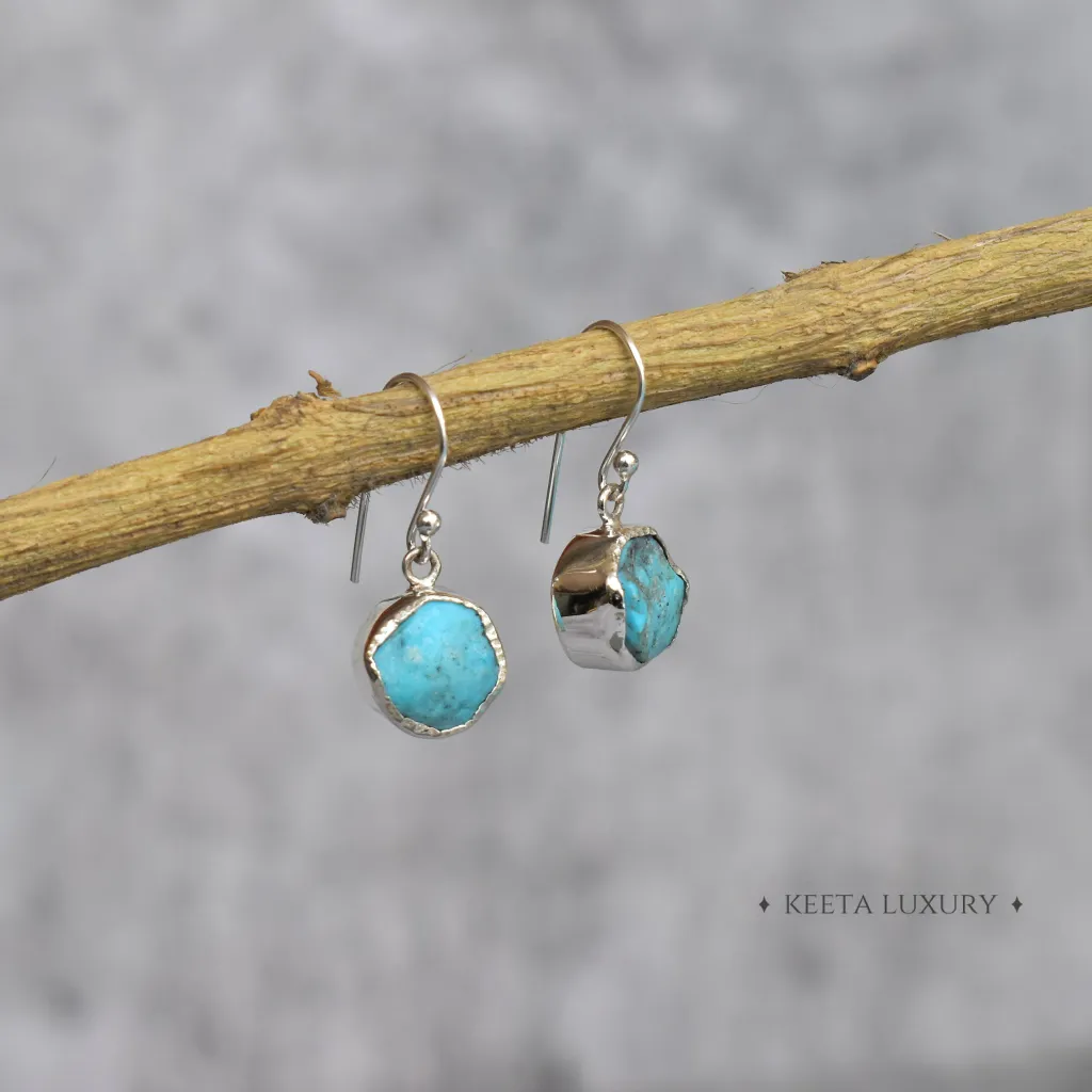 Rawnetic - Turquoise Earrings