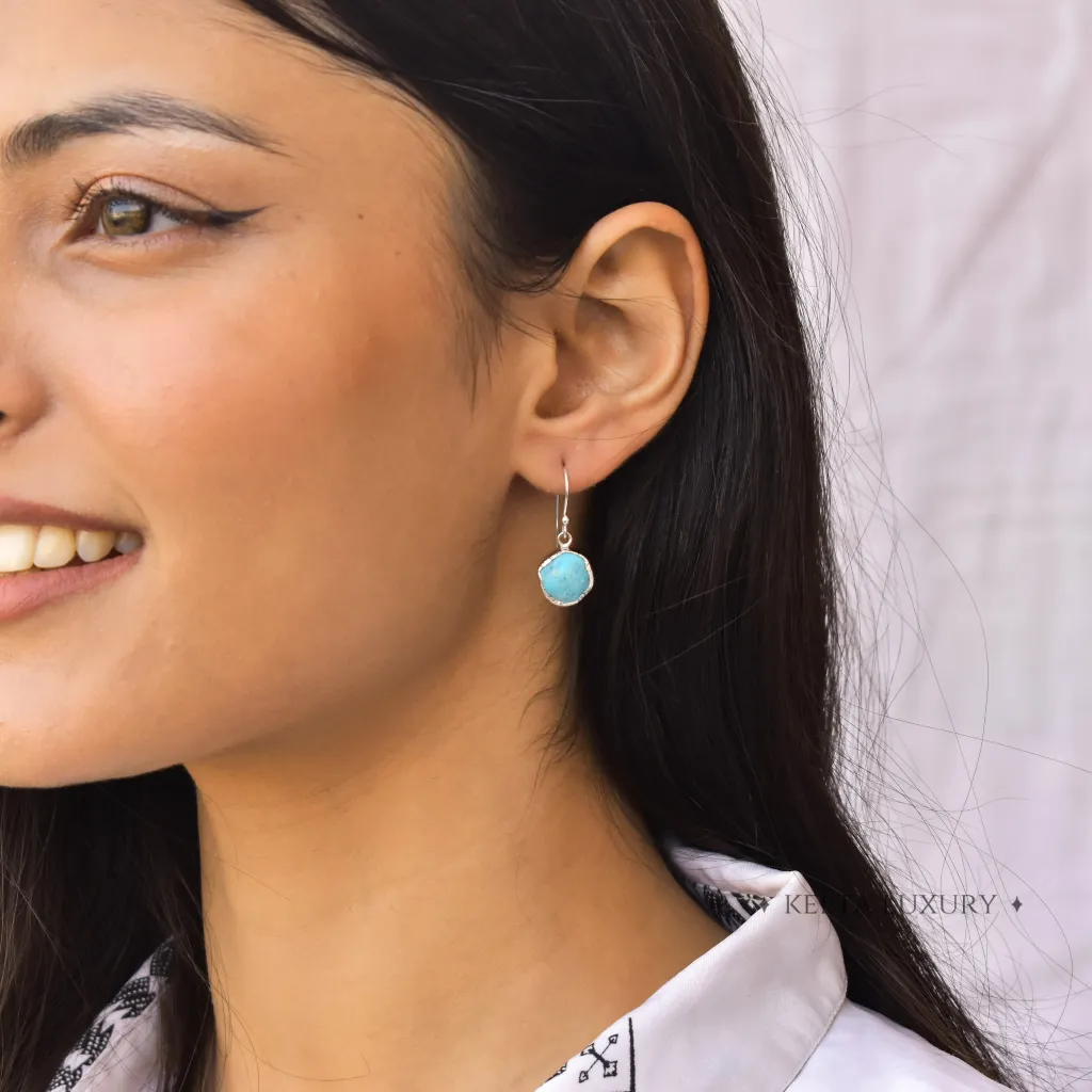 Rawnetic - Turquoise Earrings