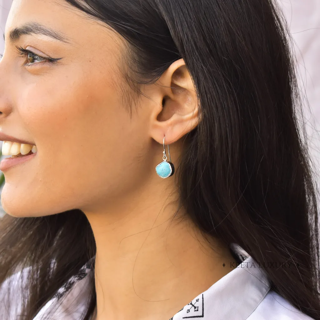 Rawnetic - Turquoise Earrings