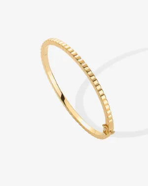 Ribbed Cuff Bangle