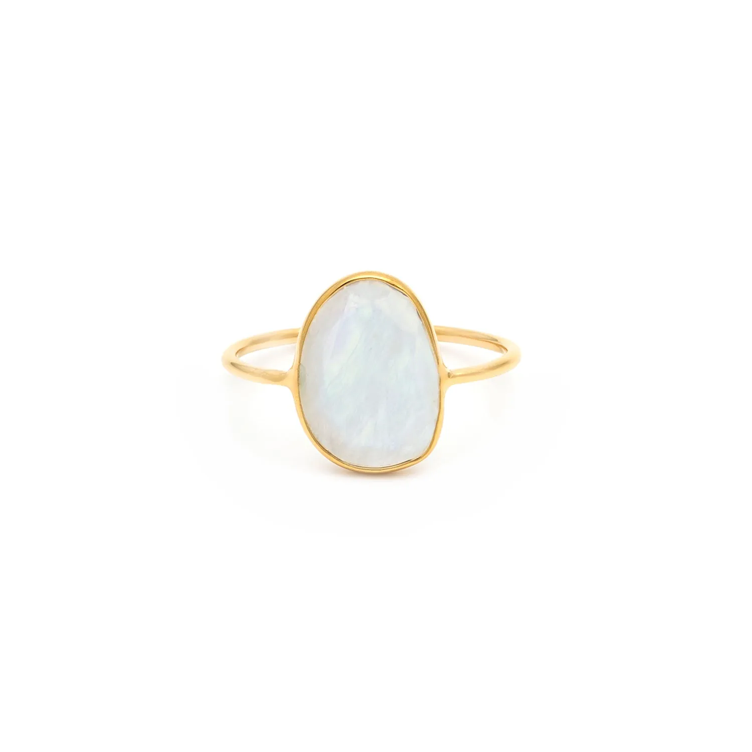 Selena Slice Ring | Moonstone