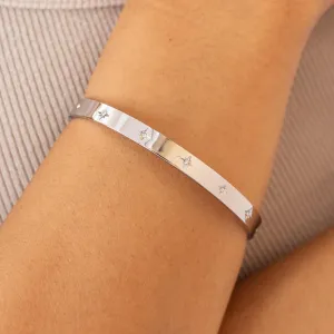 Star Crossed Cuff Silver