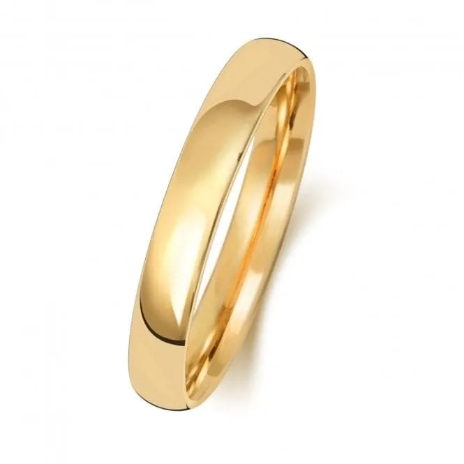 Wedding Band 18K Slight Court 3mm-2.0 Wedding  Ring WQ113EH/I