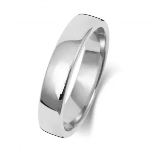 Wedding Band 18K Soft Court 4mm-1.45 Wedding  Ring WQ134WM