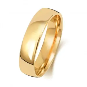 Wedding Band 9K Slight Court 5 mm-1.45 Wedding  Ring W115M