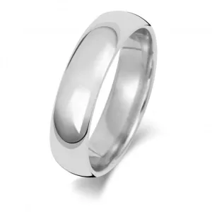 Wedding Band 9K Trad Court 5mm-1.45 Wedding  Ring W165WM