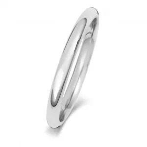 Wedding Band Platinum Trad Court 2mm-1.4 Wedding  Ring WP161M