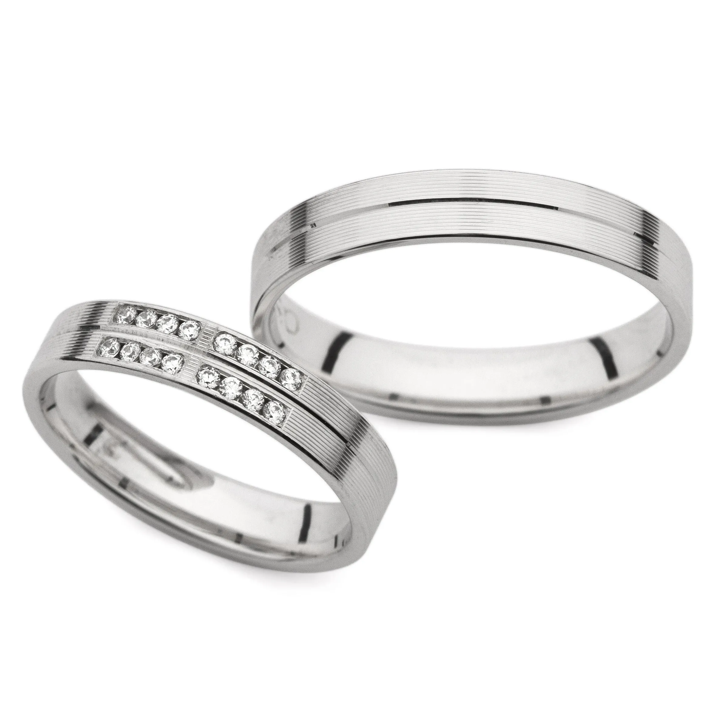 Wedding Band Set (Promise Rings) 4040